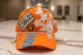 Orange apparently I have a attitude trucker hat